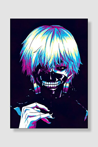 postick Tokyo Ghoul Anime Posteri Kalın Parlak Kuşe Kağıdı