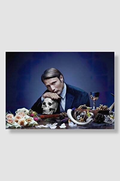 postick Hannibal Dizi Posteri Yüksek Kaliteli Kalın Parlak Kuşe Kağıdı