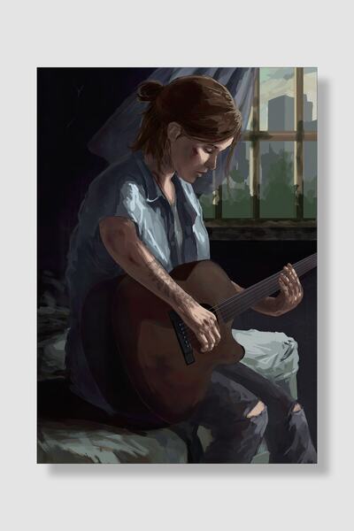 postick The Last Of Us Oyun Posteri Kalın Parlak Kuşe Kağıdı