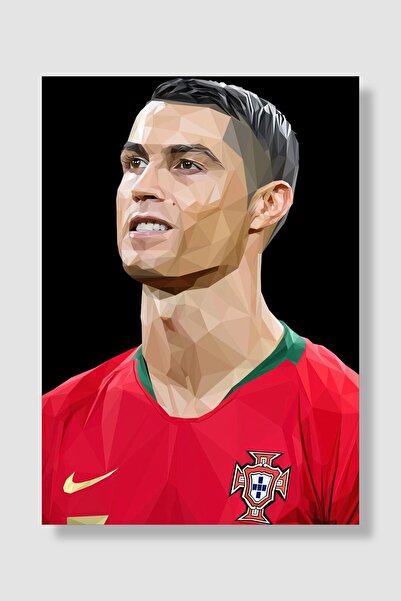 postick Cristiano Ronaldo Spor Posteri Kalın Parlak Kuşe Kağıdı