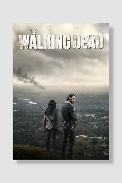 postick The Walking Dead Dizi Posteri Yüksek Kaliteli Kalın Parlak Kuşe Kağıdı