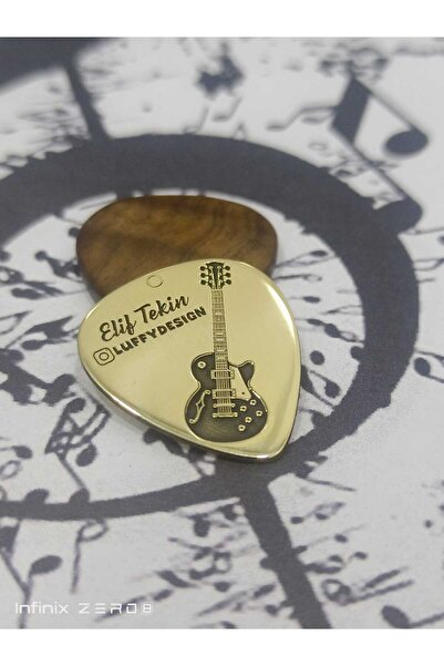 luffy design Müzisyenlere Özel Gitariste özel Hediye Metal Pena İstediğiniz İ...