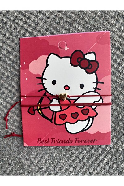 BLA GROUP Hello Kitty 2’li Arkadaşlık Bilekliği Hatıra Bilekliği BFF BİLEKLİĞİ BEST FRİENDS
