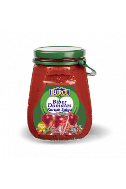 BURCU 1500 gram burcu biber domates karışık salça