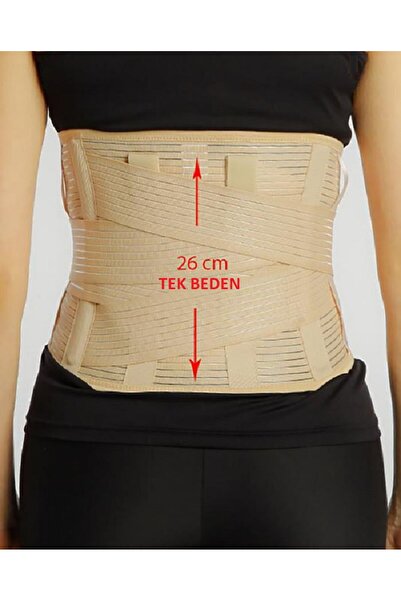 BekLife Beden Ayarlanabilir Standart Beden Bel Fıtığı Korsesi Lumbosakral, Lu...