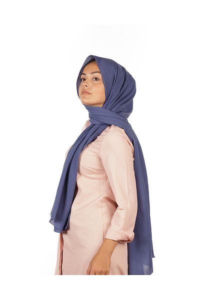 m moon scarf Mio Jazz Hijab Shawl - Textured, No Ironing Required, Light Lilac