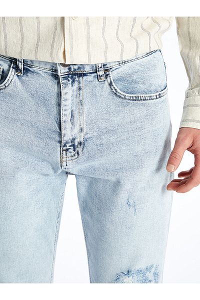 LC Waikiki Model 710 - Pantaloni de jeans pentru bărbați, potrivire relaxată