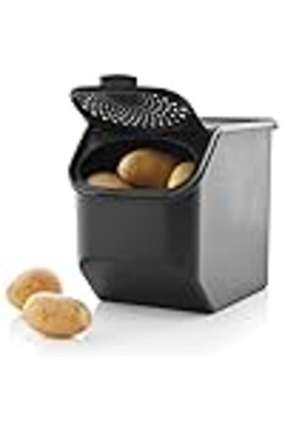 Larymary Tupperware 5.5 Pantry Potato Onion Storage Black