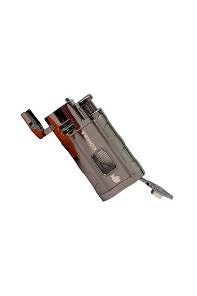 COHİBA Cohiba Üç Pürmüz , Puro Delicili Kaliteli Metal Çakmak, Puro Çakmağı