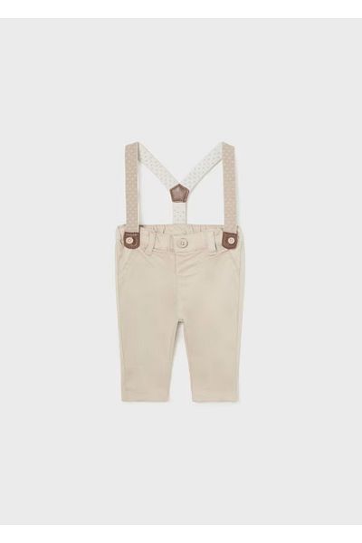 MAYORAL Boy's Trousers - Strappy Cream