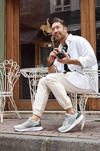 Jump 27426 Light Gray Men's Sneaker Casual Sneakers