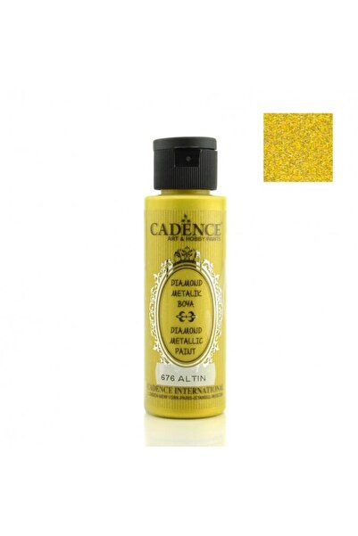 Cadence Diamond Metalik Boya - 676 Altın 70ml