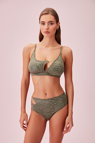 SUWEN Αναλυτικό μπικίνι Bralet Top
