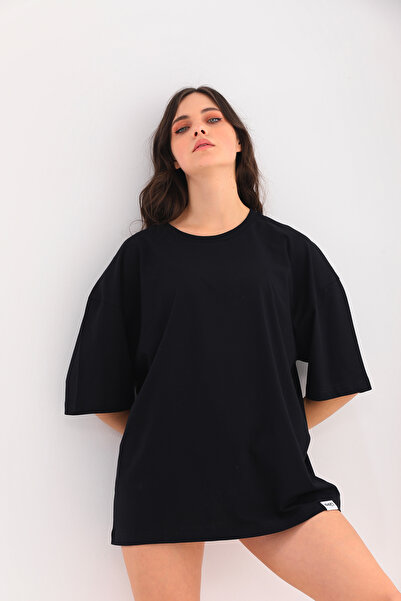Batı Styling Oversize Kadın T-Shirt