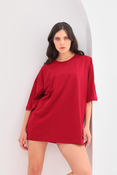 Batı Styling Γυναικείο μπλουζάκι Oversize