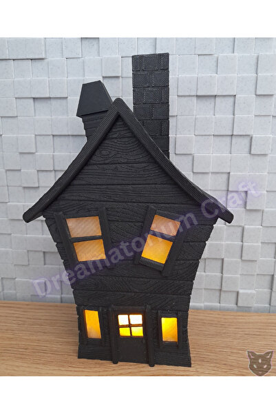 Dreamatorium Craft Perili Köşk Mumluk - Pilli Led Mum Hediye-