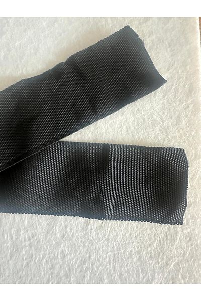 Endüstriyelkesim Black Narrow Woven Column Strip - 45mm, 100 MT