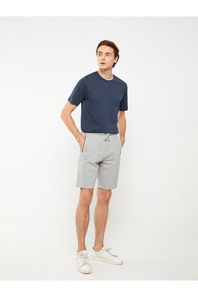 LC Waikiki Slim Fit Men's Shorts with Tie Waist Detail