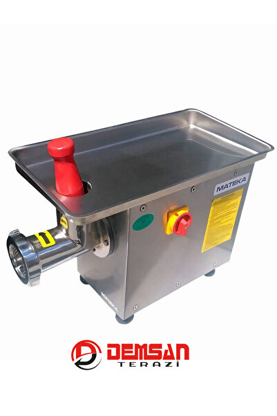 Demsan Terazi Mateka Çift Devir 12'lik Kıyma Makinesi
