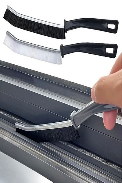 Manosta ( 2 Pieces ) Multi-Purpose Detailed Cleaning Brush - Kitchen, Sink, Bathroom, Grout Brush