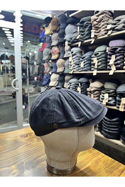 Melik şapka Yazlık eskitmeli İngiliz kasket