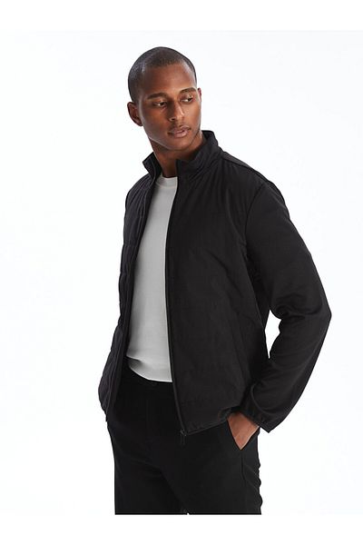 LC Waikiki Slim Fit Stand Collar Men's Coat
