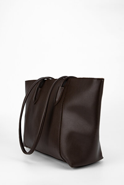 minebag Τσάντα Elena - Faux Leather, Bitter Brown