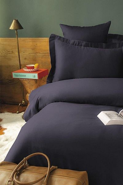 İssimo ملاءة سرير Ranforce Simply مقاس 160*200 سم أنثراسايت