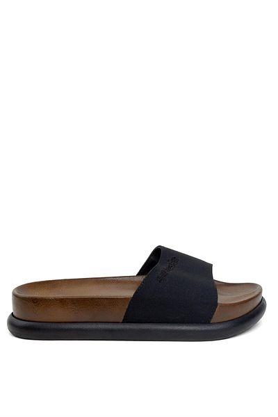 Pierre Cardin PC-7272 Γυναικείες Flat Παντόφλες Μαύρες