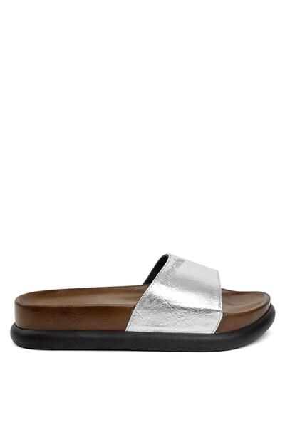 Pierre Cardin PC-7272 Women's Flat Slippers Silver