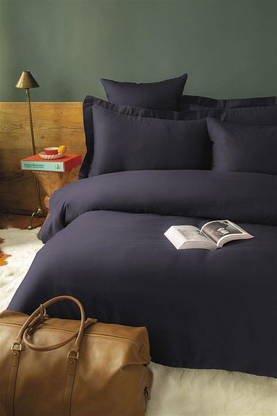 İssimo ملاءة سرير Ranforce Simply مقاس 200*200 سم أنثراسايت