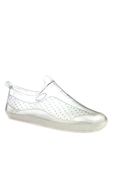 Nstil Sandale elegante pentru mare și piscină cu tălpi anti-alunecare - Rafting transparent fără sclipici Model 130