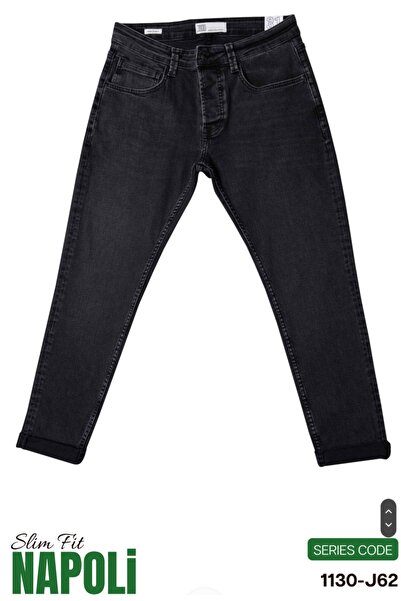JSCO Men's - Buttoned Regular Waist Slim Leg Jeans