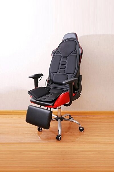 Dahaus Titreşimli Isıtmalı Kumandalı Oyuncu Yayıncı Koltuk Masaj Minderi Sırt Bel Bacak 5 Fonksiyon