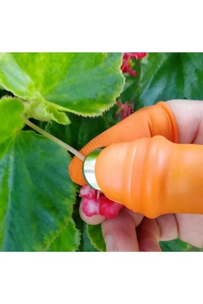 mrtbilisim Thumb Peeler Weeder Cutting Glove Practical Vegetable Peeler Vegetable Cutting Product Tip Steel