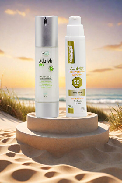 Dermoskin Acn Mat Güneş Kremi 50 Ml- Sivilce Ve Leke Karşıtı Krem Adaleb Plus...