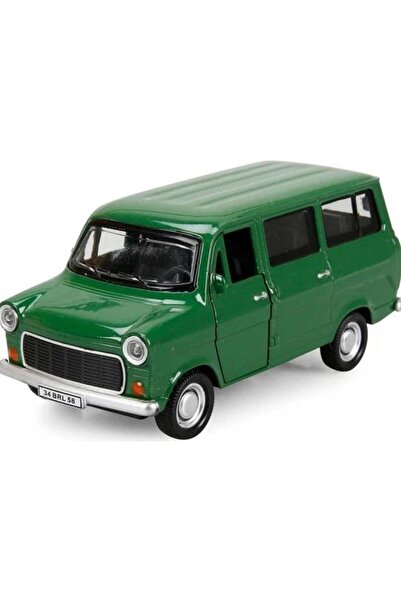 Nostaljik Lezzetler Nostaljik Metal Çek Bırak Ford Sesli ve Işıklı Minibüs Ye...