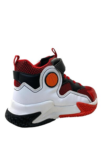 pepino Orthopedic 1656 Model Kids Basketball Shoes - Red/White/Black