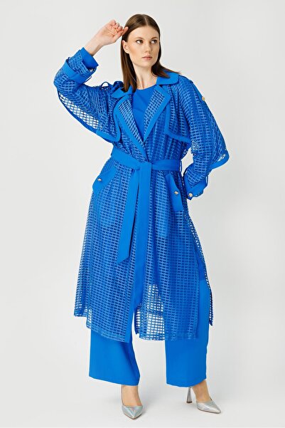 MÜSEMMA Müsemma Büyük Beden Eylül Trench 24YTRE-MUS0004