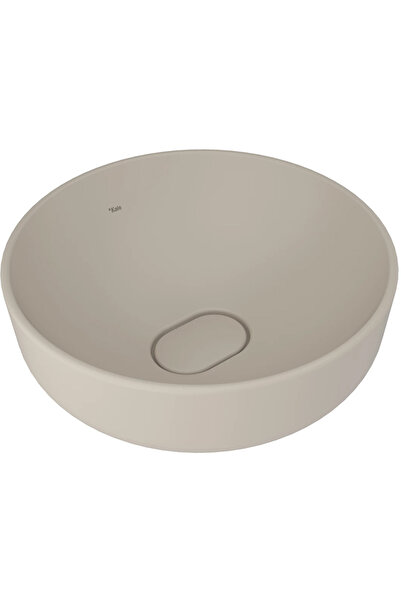KALE Zero 2.0 40x40 Cm Mat Vizon Yuvarlak Çanak Lavabo