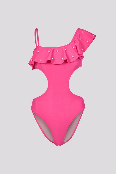 SHELLSEA Mother's and Daughter's Pearled Swimsuit