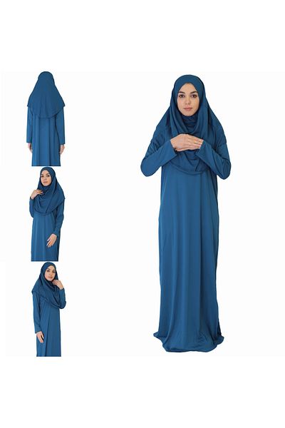 ZEHRANAZ NAMAZ ELBİSESİ Prayer Dress ZIPPERLESS MODEL