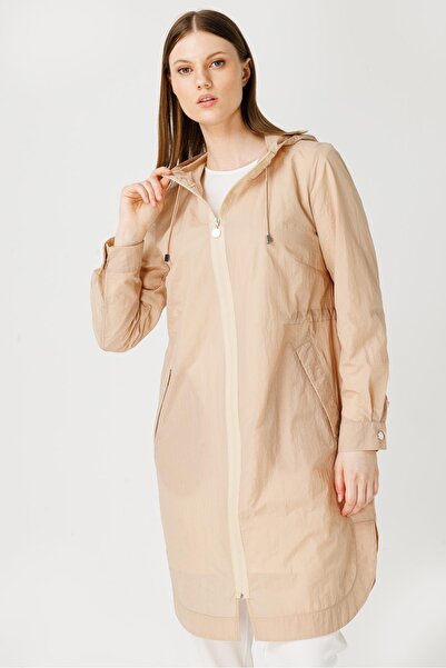 MÜSEMMA Müsemma Büyük Beden Beylem Trench 24YTRE-MUS0001