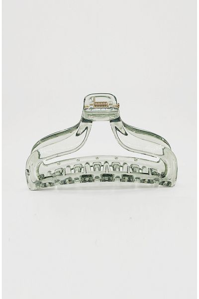 Roberta Lorenz Green Transparent Latch Buckle / 10 cm