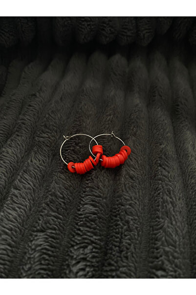 Mutluluk Kutunda Var 3 أزواج من أقراط فيمو الخرزية مقاس 2 سم