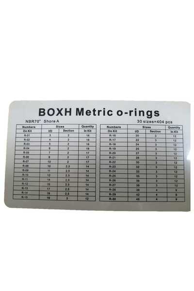 WERT Oring Set Metrik