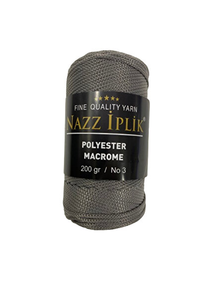 Nazz Πολυεστερικό νήμα μακραμέ για πλέξιμο στο χέρι 200 γρ.