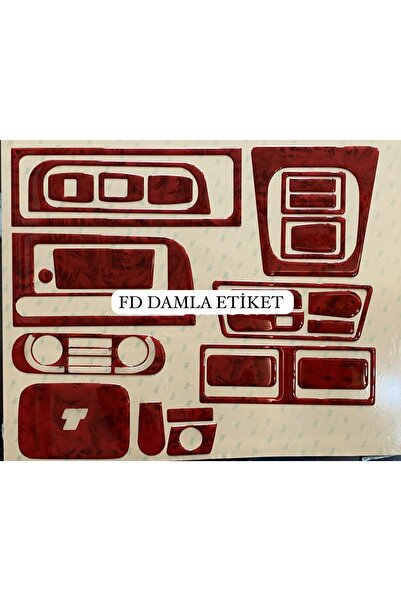 FD OTOMOTİV Fiat Tofaş Eagle Slx Torpedo, Console, Trim, Chest Covering Set M...