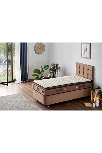 Niron Yatak W. Cotton Tek Kişilik Pedli Yatak Seti, Pamuk Örme Kumaş Yatak, S...