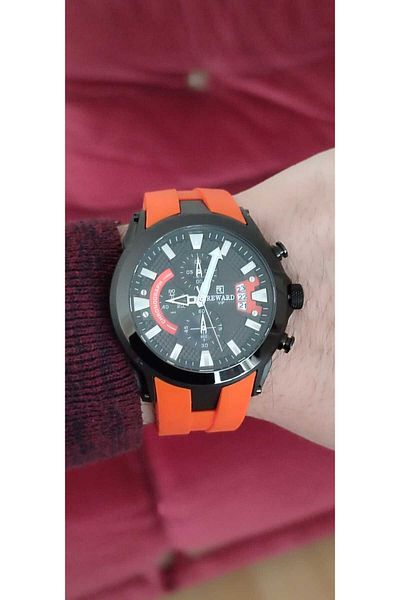 Reward 2009 Model Men's Wristwatch - with Silicone Band and Function